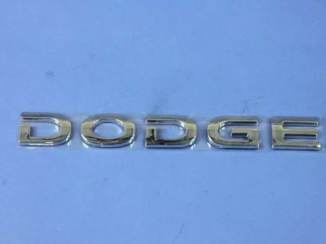 57010592AA - Exterior Ornamentation: Nameplate for Chrysler: 300, Sebring | Dodge: Avenger, Caliber, Charger, Journey Image