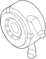 21305JK25B - : Cooler Assembly-Oil for Infiniti Image