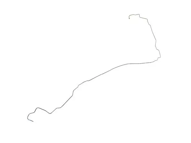 68166732AD - Brakes: Brake Tube, Rear Right for Mopar Image