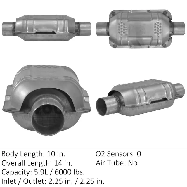 83165 - Exhaust: Catalytic Converter for Eastern Catalytic Image