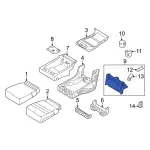 FL3Z1813562AY - : Cup Holder for Ford: F-150 Image