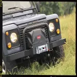 13917 - : WINCH COVER FOR MIDFRAME OFFSET MOUNTED CONTROL PACK for Warn Image