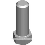 11509460 - : M16x2x45 Multi-Purpose Bolt for GM Image