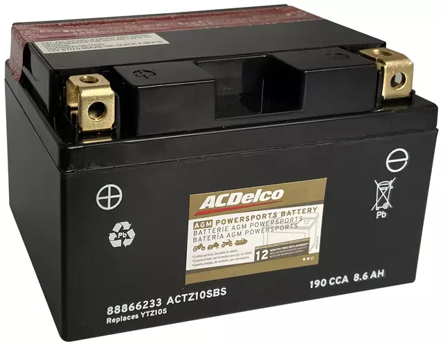Vehicle Battery - ACDelco (ACTZ10SBS)