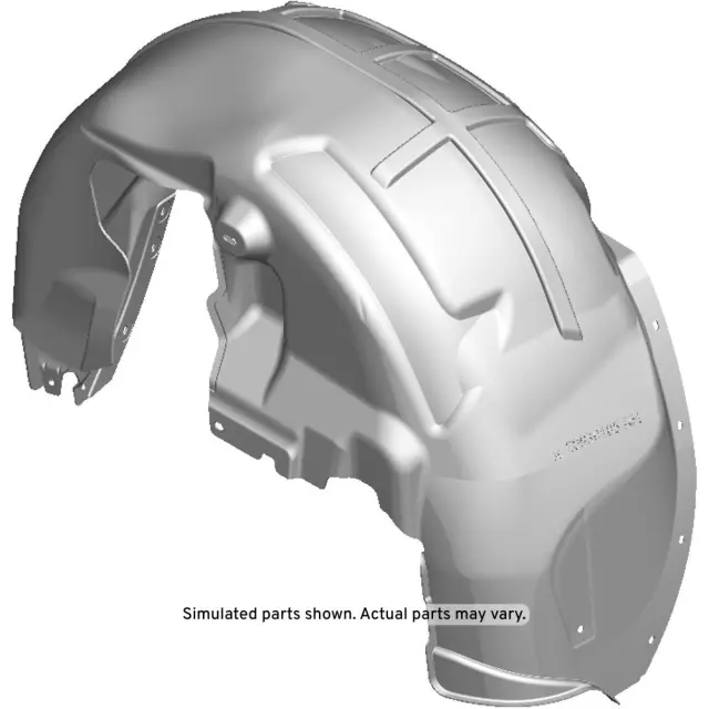 84391922 - : Rear Passenger Side Wheelhouse Liner for Cadillac: XTS Image