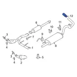 NL3Z5202D - : Tail Pipe Extension for Ford: F-150 Image