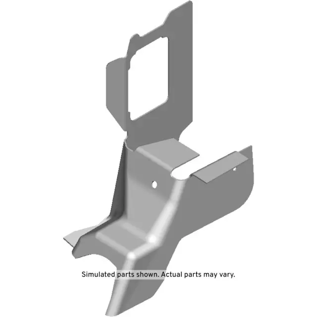 15237706 - : Passenger Side Front End Lower Tie Bar Extension for Buick: LeSabre, Lucerne, Park Avenue, Riviera | Cadillac: DeVille, DTS, Seville | Oldsmobile: Aurora | Pontiac: Bonneville Image