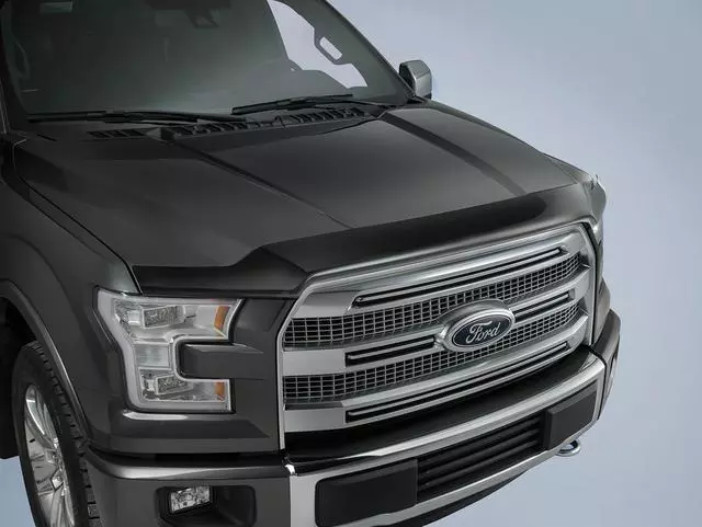 GL3Z16C900A - : Hood Deflector - Smoke for Ford: F-150 Image