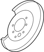 44030JL06A - : Splash Shield for Infiniti Image