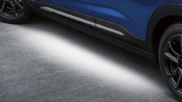 T99F45RL3C - Exterior: Exterior Ground Lighting w/ Logo for Nissan: Kicks, Kicks Play Image