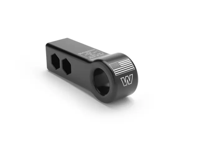 RHITCH20 - : Black  Billet Recovery Hitch for WeatherTech Image
