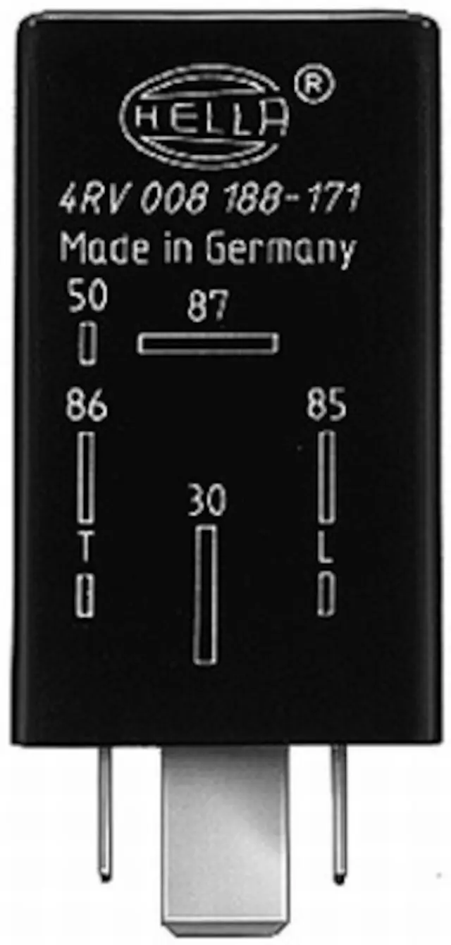 8188171 - Emission Systems: HELLA Diesel Glow Plug Relay 008188171 for Hella Image