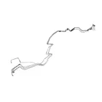 68157046AA - : Auxiliary A/C Liquid Line for Dodge: Durango Image