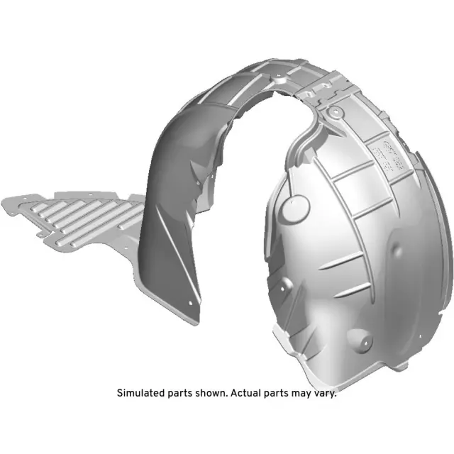 84204442 - : Front Driver Side Wheelhouse Liner for Chevrolet: Impala Image