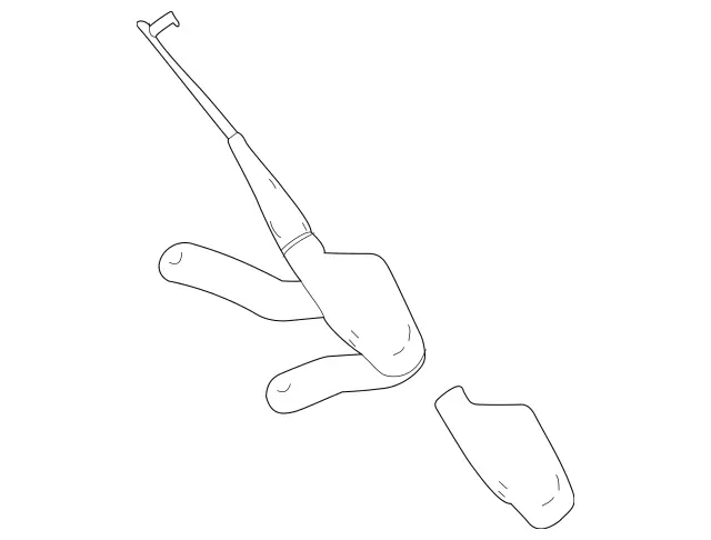 2048201944 - Electrical System: Wiper Arm for Mercedes-Benz: C250, C300, C350 Image image