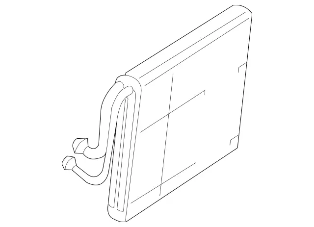 2058309904 - Heating and Ventilation: Evaporator for Mercedes-Benz: AMG GT 43, AMG GT 53, AMG GT 63, AMG GT 63 S, AMG GT 63 S E Performance, C350e, C400, C43 AMG, C450 AMG, C63 AMG, C63 AMG S, CLS450, CLS53 AMG, E300, E350, E400, E43 AMG, E450, E53 AMG, E63 AMG S, G500, G550, G580, G63 4x4 Squared AMG, G63 AMG, GLC300, GLC43 AMG, GLC63 AMG, GLC63 AMG S Image image