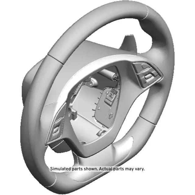 84198714 - : Jet Black Steering Wheel for Chevrolet: Corvette Image