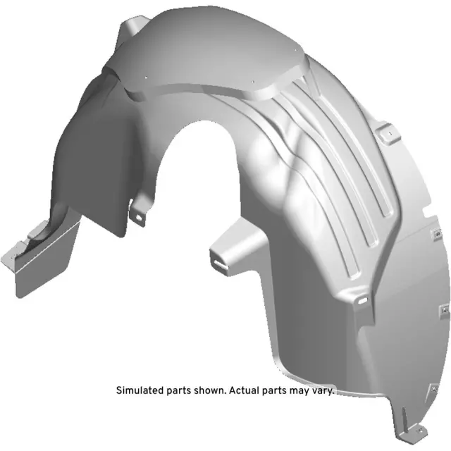 42769599 - : Rear Passenger Side Wheelhouse Liner for Chevrolet: Trax Image