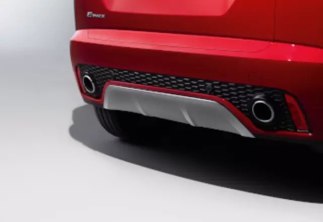 J9C5591 - : Stainless Steel Undershield - Rear for Jaguar: E-Pace Image
