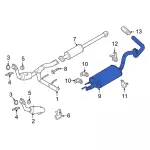 PL3Z5230B - : Exhaust Muffler for Ford: F-150 Image