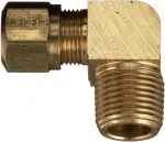 G321041208 - : Air Brake to Male Pipe - 90 (Nylon Tubing Compression) for Gates Image