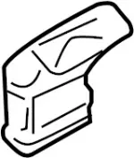 279321CA0A - Body: Rear Duct for Infiniti Image