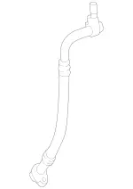 1668303401 - Heating and Ventilation: Refrigerant Line for Mercedes-Benz Image