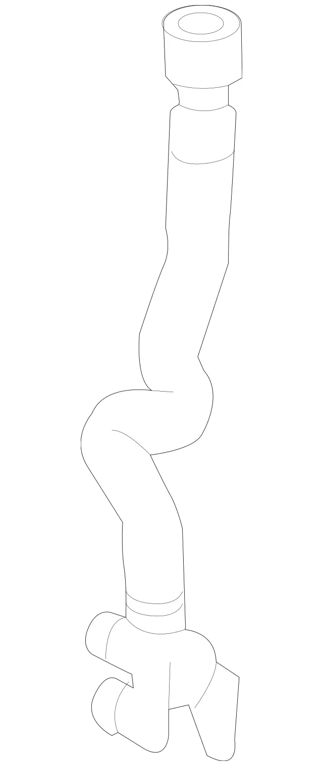 213501250164 - : Coolant Hose for Mercedes-Benz Image