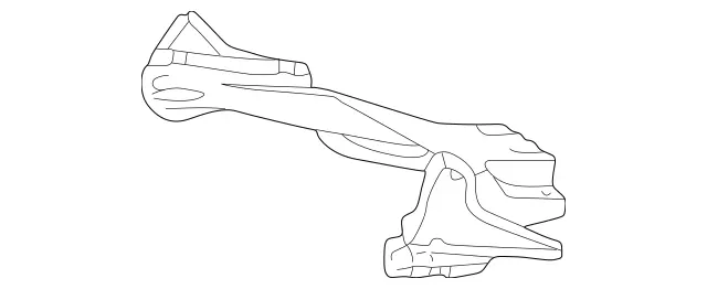 2026200034 - Front Panel: Carrier for Mercedes-Benz: C220, C230, C280, C43 AMG, CLK430 Image image