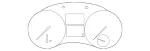 2514401111 - : Instrument Cluster for Mercedes-Benz Image