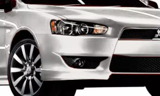 MZ380406EX - Exterior: Front Air Dam - White for Mitsubishi Image