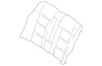 21292011607M97 - Body: Seat Back Cover for Mercedes-Benz Image
