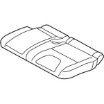 GJ5Z7863805BD - Body: Seat Cover for Ford: Escape Image