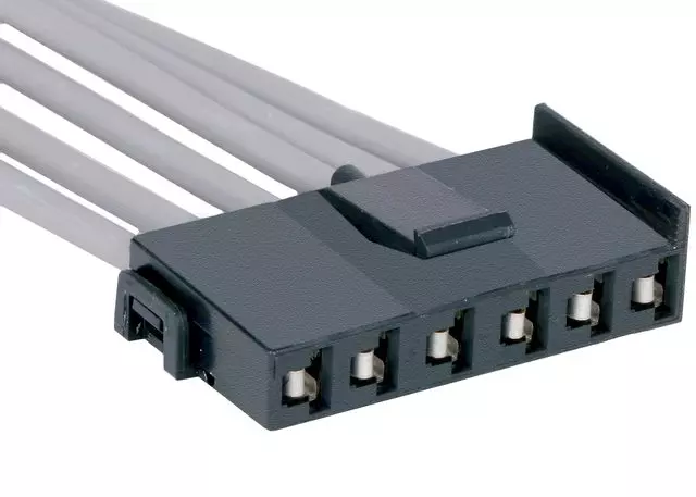 12102763 - : 6-Way Female Black Multi-Purpose Pigtail for GM Image