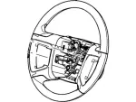 8L8Z3600CR - Steering: Steering Wheel for Mercury: Mariner Image