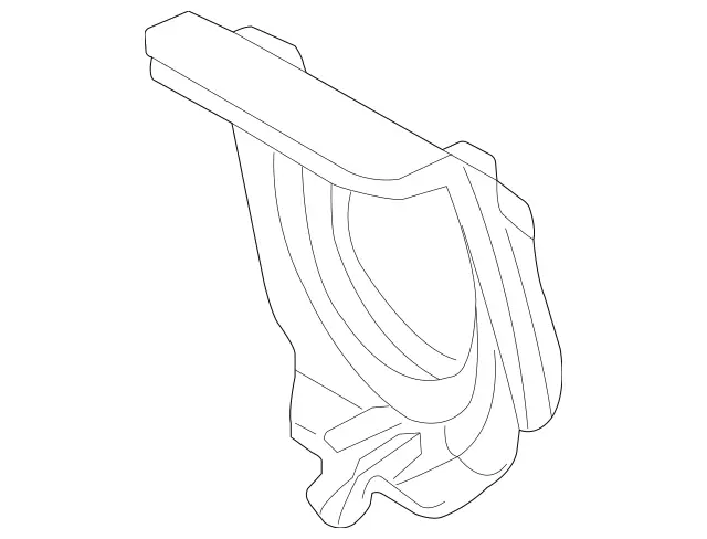 20346001957E94 - Steering: Lower Column Cover for Mercedes-Benz Image