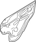 828611MA0A - : Water Deflector for INFINITI: M35h, M37, M56, Q70 Image