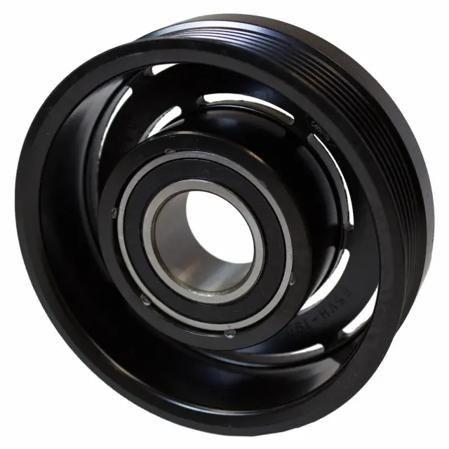 F5VZ19D784A - HVAC: Pulley for Ford: Aerostar, Crown Victoria, E-150 Econoline, E-150 Econoline Club Wagon, E-250 Econoline, Escort, Excursion, Explorer, F-150, F-150 Heritage, F-250 Super Duty, F-350 Super Duty, F-450 Super Duty, F-550 Super Duty, Freestar, Mustang, Thunderbird, Windstar | Lincoln: Blackwood, Mark LT, Mark VIII, Town Car | Mercury: Cougar, Grand Marquis, Monterey, Mountaineer, Tracer Image