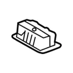 8A8Z7462432AE - Body: Release Handle for Ford: Explorer, Police Interceptor Utility Image