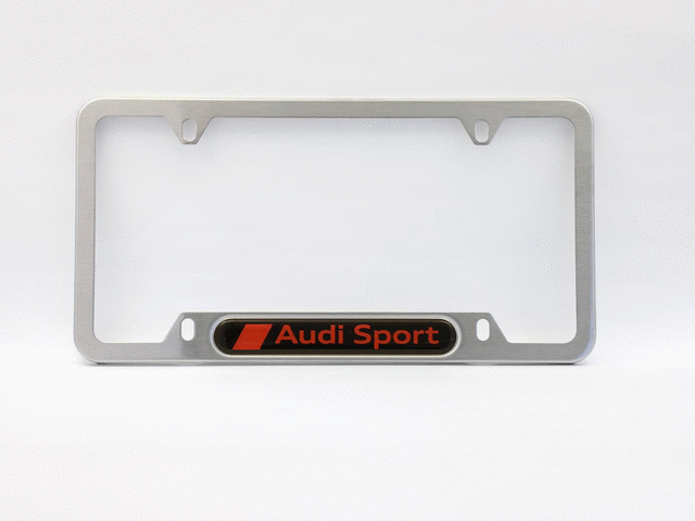 License Plate Frame Kit - Audi Sport Logo - Audi (ZAW-071-801-T)