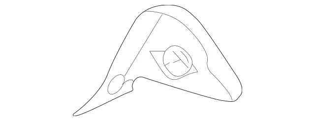 2036800482 - Panelling: Flap for Mercedes-Benz: 180C, C230, C240, C280, C32 AMG, C320, C350, C55 AMG, CLK320, CLK350, CLK500, CLK55 AMG, CLK550, CLK63 AMG Image image