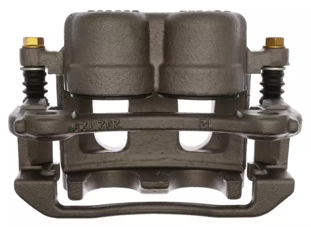 Front Driver Side Disc Brake Caliper Assembly with Ceramic Pads (Loaded Non-Coated), Remanufactured - GM (19366062)