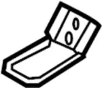 88392CM10A - Body: Striker for Infiniti Image