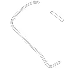 2927402100 - : Seal, Rear-End Door for Mercedes-Benz Image