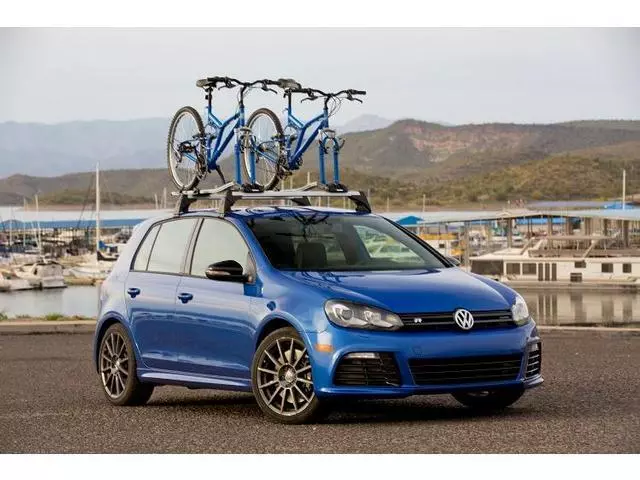 Bike Carrier - Fork Mount Style - Silver - Volkswagen (7M0-071-128-D)