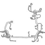 KA1Z12A581EK - Electrical: Wire Harness for Lincoln: Nautilus Image