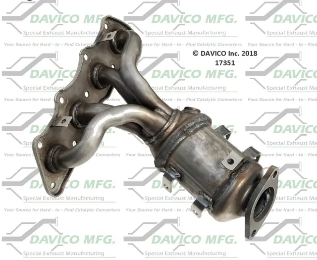 17351 - Exhaust: Direct Fit Catalytic Converter for DAVICO CONVERTERS Image