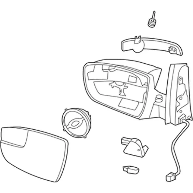 DM5Z17683F - : Power Mirror for Ford Image