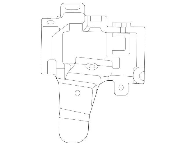 2478212200 - Attachment Parts: Holder for Mercedes-Benz: EQB 250+, EQB 300, EQB 350, GLB250, GLB35 AMG Image image