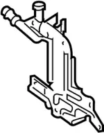 14053CG200 - Cooling System: Connector Pipe for INFINITI: FX45 Image